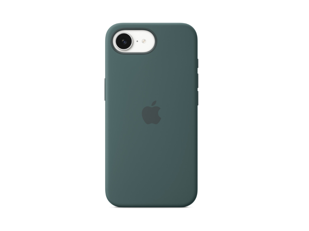 Apple iPhone 16e Silicone Case – Lake Green - Same Day Delivery Qatar Apple iPhone 16e Silicone Case – Lake Green - Same Day Delivery Qatar